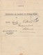 DOCUMENT. GERMANY. 11 1 1912. ZAHLUNGSAUFFORDERUNG, REQUEST FOR PAYMENT,  DAMMERKIRCH    3  /  2 - Sonstige & Ohne Zuordnung