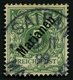 MARIANEN 2I O, 1899, 5 Pf. Diagonaler Aufdruck, Stempel SAIPAN 18/11 99 (Sorte I), Pracht, Diverse Altsignaturen Und Fot - Marianen