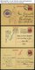 LANDESPOST IN BELGIEN P 2,11 BRIEF, 1914-17, 35 Gebrauchte Karten, Feinst/Pracht - Bezetting 1914-18