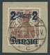 FREIE STADT DANZIG 43III BrfStk, 1920, 2 M. Auf 35 Pf., Ohne Netzunterdruck, Zeitgerechte Entwertung ZOPPOT C, Prachtbri - Andere & Zonder Classificatie