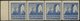 MECKLENBURG-VORPOMMERN 38yc **, 1946, 20 Pf. Schwärzlichgrauultramarin (Feld 54) Im Viererstreifen Mit 3x Mi.Nr. 38ya, P - Altri & Non Classificati