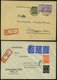 Delcampe - WEST-SACHSEN Interessante Briefsammlung Von 135 Verschiedenen Belegen, Dabei Gute Mittlere Frankaturen, Bessere Abstempe - Other & Unclassified