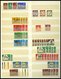 LOTS **, Postfrische Reichhaltige Dublettenpartie Von 1965-86, Mit Mi.Nr. 270-85 (10x) Und 494-507 (8x) Etc., Prachterha - Used Stamps