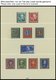 SAMMLUNGEN **, 1949-1971, Bis Auf Den Posthornsatz Komplette Postfrische Sammlung Bundesrepublik Im Linder Falzlosalbum, - Used Stamps