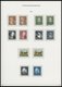 SAMMLUNGEN O,**,* , 1949-73, 2 Neuwertige KA-BE Bi-collect Alben Mit Vielen Guten Ausgaben, Teilweise Etwas Unterschiedl - Used Stamps