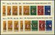 LOTS O, 1968-72, Olympische Spiele, Je 10x Incl. Blocks Komplett, Fast Nur Pracht - Usati