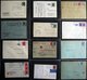 LOTS Sammlung Von 69 Meist Verschiedenen Belegen Posthorn (ohne Paketkarten), Dabei 70, 80 Und 90 Pf. Je Als Einzelfrank - Used Stamps