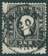 ÖSTERREICH BIS 1867 11Ia O, 1858, 3 Kr. Schwarz, Type Ia, Stempel BRÜNN BAHNHOF, Pracht, Fotobefund Dr. Ferchenbauer, Mi - Gebruikt