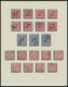 PORTOMARKEN O, 1894-1922, Gestempelter Sammlungsteil Portomarken Auf SAFE Dual Seiten, Fast Nur Prachterhaltung - Postage Due