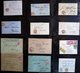 LOTS 1858-1908, Kleine Partie Von 26 Belegen, Feinst/Pracht, Besichtigen! - Colecciones