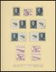 Delcampe - TSCHECHOSLOWAKEI Brief,o,*, **, 1940-48, Interessante Sammlung Mit 27 Bedarfsbelegen, Dabei Feldpost, Zensurbelege, Dazu - Collections, Lots & Series