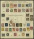 SLG., LOTS DEUTSCHLAND O,*,(*) , Alte Sammlung Deutschland Bis Ca. 1939, Mit Altdeutschland, Dt. Reich, Danzig, Memel, S - Collections