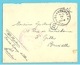 Brief Stempel BRASSCHAET Op 28/5/19 Met Stempel SERVICE DE REPERAGE D'ARTILLERIE / ARMEE BELGE - Army