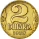 Monnaie, Yougoslavie, Petar II, 2 Dinara, 1938, TTB, Aluminum-Bronze, KM:21 - Yougoslavie