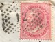 40 Cent DLR Tiratura Torino, Su Busta Firenze 15/5/1866 Per Bordeaux (Francia) - Storia Postale