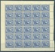 AUSTRALIA - 1946 - MNH/** - PLATE OF 30 STAMPS UPPER WHITE BORDER AT THE MIDDLE MH/* - Yv 149-151 SG 213-215 - Lot 18828 - Feuilles, Planches  Et Multiples