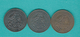 South Africa - George V - Farthing / ¼ Penny - 1924 (KM12.1) 1928 (KM12.2) & 1935 (KM12.3) - Afrique Du Sud