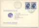 Nederland - 1953 - 2x 20 Cent Zomerzegel Op Cover Van PTT Den Haag Naar Ashtabula / USA - Bloemen Flowers Iris - Brieven En Documenten
