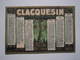 1933 CALENDRIER PETIT FORMAT CLACQUESIN Le Plus Sain Des Apéritifs - Extrait Des Pins Se Boit Sec Ou à L'eau Ordinaire - Kleinformat : 1921-40