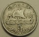 1952 - Liban - Lebanon - 5 PIASTRES - KM 14 - Liban