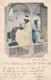 Arab Barber Coiffeur Arabe, Egypt Man Shaves Head, 1900s Vintage Egyptian Postcard - Other & Unclassified