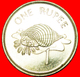 # GREAT BRITAIN: SEYCHELLES ★ 1 RUPEE 1997 PM TRITON SHELL! LOW START ★ NO RESERVE! - Seychelles