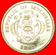 # GREAT BRITAIN: SEYCHELLES ★ 1 RUPEE 1997 PM TRITON SHELL! LOW START ★ NO RESERVE! - Seychelles