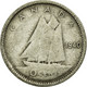 Monnaie, Canada, George VI, 10 Cents, 1940, Royal Canadian Mint, Ottawa, TB - Canada