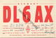 QSL - Funkkarte - DL6AX - Lünen - 1959 - Amateurfunk