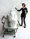 FIGURINES X FILES SCULLY ET MONSTRE SUR TABLE D'OPERATION MAC FARLANE TOYS 1998 - Andere & Zonder Classificatie