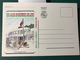 Delcampe - MACAU 1994 SECURITY FORCES DAY COMMEMORATIVE POSTAL STATIONERY CARDS SET OF 5.(POST OFFICE NO. BPE 4 TO 8) W\FOLDER - Postwaardestukken