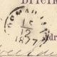 Nederlands Indië - 1877 - 5 Cent Willem III, Antwoord-briefkaart G2A Naar Punt- En Rondstempel Probolinggo - Nederlands-Indië