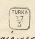 Österreich / Ukraine - 1876 - Folded Cover From TURKA To Lwow / Lemberg - Brieven En Documenten