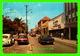 ARUBA, NETHERLANDS ANTILLES - NASSAUSTRAAT, THE MAIN FREEPORT SHOPPING CENTRE - ANIMATED WITH OLD CARS -TRAVEL IN 1971 - - Aruba