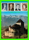 LIECHTENSTEIN - CASTLE OF VADUZ WITH STAMPS ROYAL FAMILY - HUBERT GASSNER - - Liechtenstein
