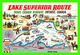 MAPS, CARTES GÉOGRAPHIQUES - LAKE SUPERIOR ROUTE, ONTARIO CANADA - NORTHLAND SPECIALTY CO - - Cartes Géographiques