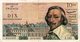 9828  -2018   BILLET FRANCAIS 10NF RICHELIEU   7-12-1961 - 10 NF 1959-1963 ''Richelieu''