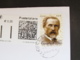 Storia Postale ITALIA 2013 - GIUSEPPE VERDI - ANNULLO 2016 Affrancatura Mista - 2011-20: Storia Postale