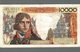 9834  -2018   BILLET FRANCAIS 10 000F BONAPARTE 7-11-1957 - 10 000 F 1955-1958 ''Bonaparte''