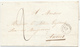 228/28 - Enveloppe Type 18 BRASSCHAET Vers Anvers 1846 - Taxation Encre 2 Décimes - Cote Herlant 2.500 FB - 1830-1849 (Onafhankelijk België)