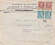 France Lettre Censurée Brazey En Plaine Pour L'Alsace 1942 - 1921-1960: Période Moderne