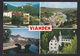 Luxembourg: Picture Postcard Vianden To Netherlands, 1990s, 1 Stamp, Satellite, Space, CEPT, Europa (traces Of Use) - Lettres & Documents