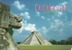 Chichen Itza (Mexico, Messico) Chichen Itza Pyramid From The Tiger Head, Them. Stamp "XIV Maraton Int Ciudad De Mexico" - Mexico