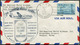 WAKE ISLAND Atoll US Possession 1952 PAA First Flight Cover PLANE Cachet FFC To Rangoon Burma Myanmar - Autres - Océanie