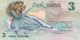 Cook Islands 3 Dollars, P-3 (1987) - UNC - Cook