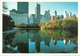 New York City (N.Y., Usa) View Of The Hotels From Central Park Lake - Parks & Gardens