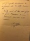 Lettre Autographe De 1903 D'Auguste Affre - Ténor De L'Opéra + Coupures Journaux + Portraits- Collection Chenu Amiens - Altri & Non Classificati