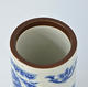 Delcampe - Chinese Blue & White Pottery Hat Stand, Chinese Yongzheng Porcelain, Phoenix & Dragon Pattern Chinese Art Pottery. - Arte Orientale