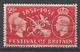 Great Britain 1951. Scott #290 (U) Britania Symbols Of Commerce And Prosperity, King George VI * - Oblitérés