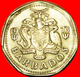 # GREAT BRITAIN FISH (1973-1986): BARBADOS ★ 1 DOLLAR 1973!  LOW START ★ NO RESERVE! - Barbades